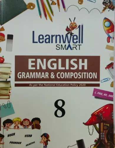 Learnwell Smart English Grammar & Composition For Class 8