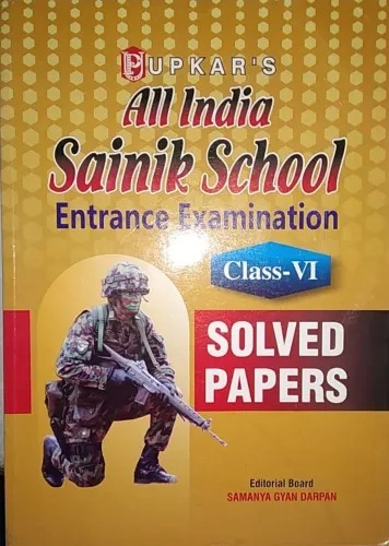 Sainik School Solved Paper- Class 6