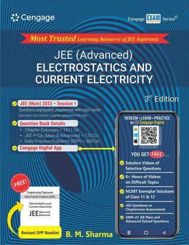 JEE (Advanced) Electrostatics And Current Electricity (3rd Edition)