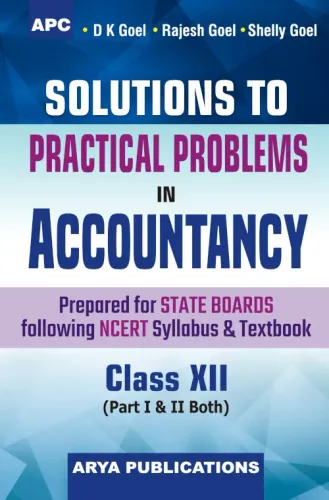 Solutions to Practical Problems in Accountancy, Part I & II), Class-12