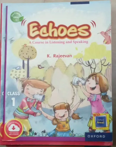 Echoes Book for class 1 Latest Edition 2024