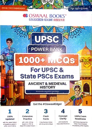 Upsc Power Bank 1000+mcqs Ancient & Medieval History