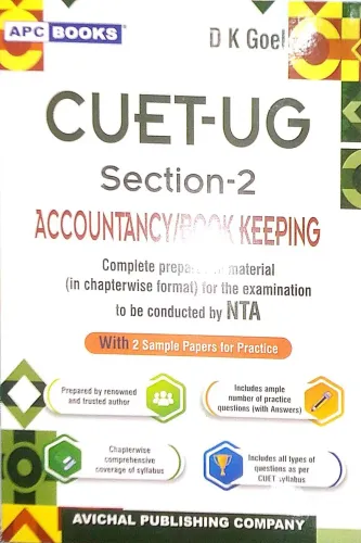 Cuet (ug) Sec-2 Accountancy Book Keeping (2024-25)