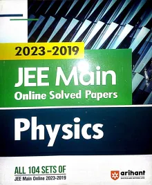 Jee Main Online Physics Solved Papers