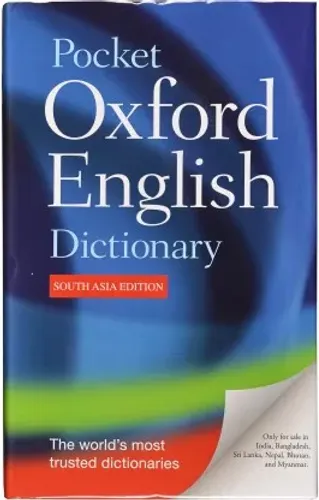 Pocket Oxford English Dictionary (south Asia Edition)