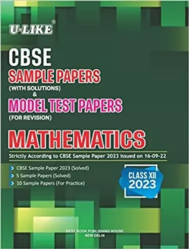 Cbse Sample Papers Mathematics-12