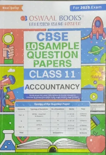 Cbse 10 Sample Question Paper Accountancy -11 (2025)