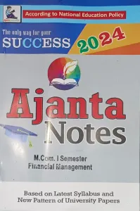 Financial Management (M.Com. Sem.-1) (2024)