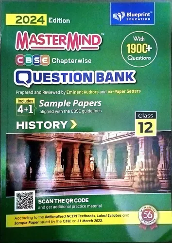 Mastermind CBSE Chapterwise Question Bank History for Class 12 (2024)