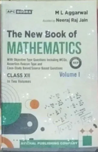 The New Book Of Mathematics-12 Vol-1&2 Hindi Latest Edition 2024