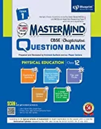 Master Mind CBSE Question Bank - Physical Education Class 12 |Term 1 |For Session 2021-2022