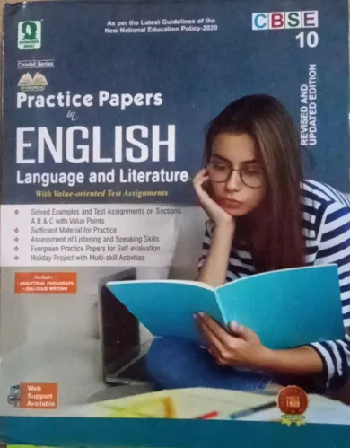 Evergreen CBSE Practice Paper in English Language & & Lite (CLASS 10 )