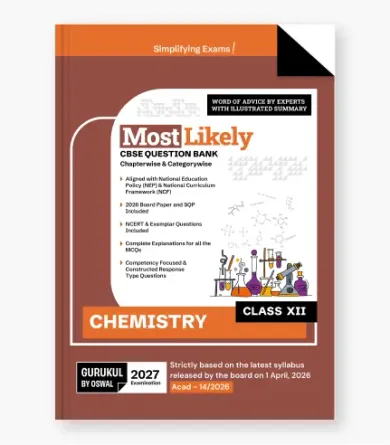 Chemistry Most Likely Question Bank  CBSE Class 12 for 2027 Exam