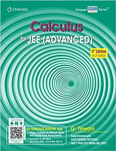 Calculus for JEE (Advanced), 3e (with Daily Practice Problems)