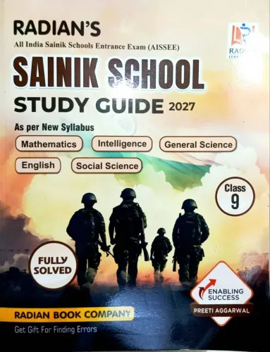 Sainik School Study Guide-9 2027
