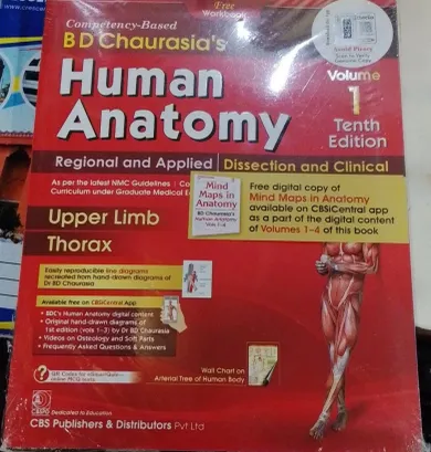 Human Anatomy Vol-1 (10th Ed.)