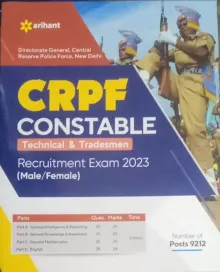 CRPF Constable Technical & Tradesmen Recruitment