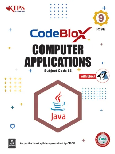 Icse Codeblox Computer Application  With Bluej For Class -9