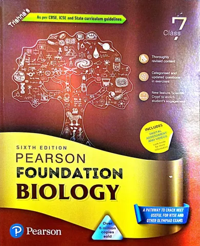 Pearson Iit Foundation Biology Class 7  | 2024 |