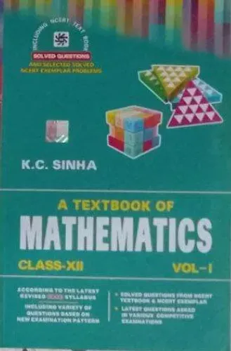A Text Book Of Mathematics-12 Vol-1 Latest Edition 2024