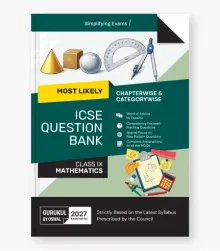 Mathematics Most Likely Question Bank ICSE Class 9 For 2027 Exam