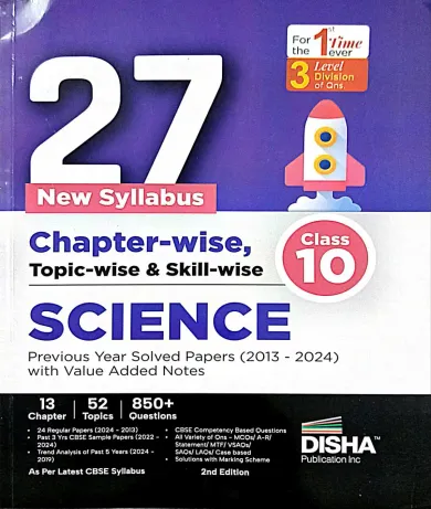 27 New Syllabus C/w T/w & Skill-wise Science-10 Previous Year Sol Papers