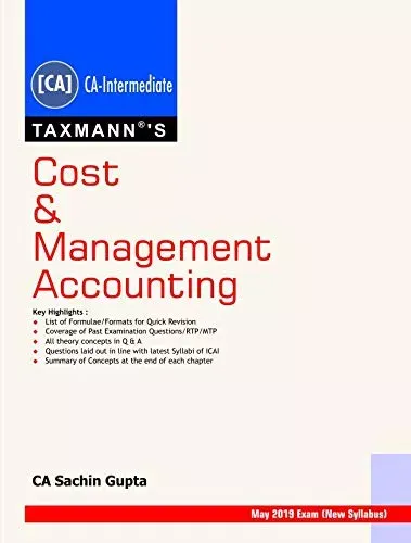 Cost & Management Accounting by Sachin Gupta