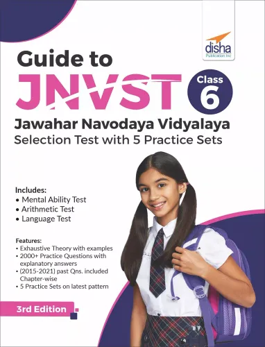 Guide to JNVST Class 6 Jawahar Navodaya Vidyalaya Selection Test with 5 Practice Sets 3rd Edition