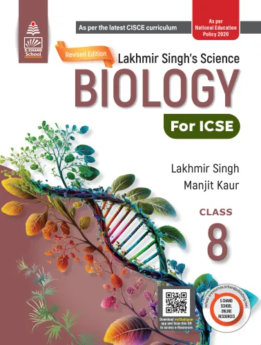Revised Lakhmir Singh's Science Biology for ICSE Class 8 (9789358706482) - Lakhmir Singh