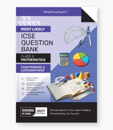 Mathematics Most Likely Question Bank  ICSE Class 10 For 2027 Exam