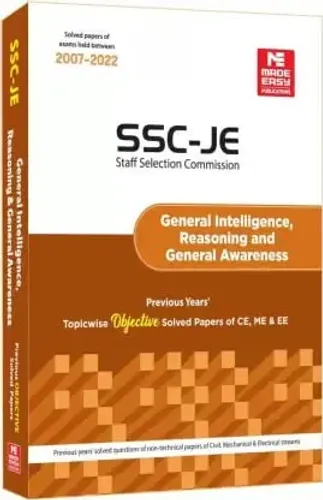 Ssc Jee General Intelligence Reasoning & General Awarness Prev. Year