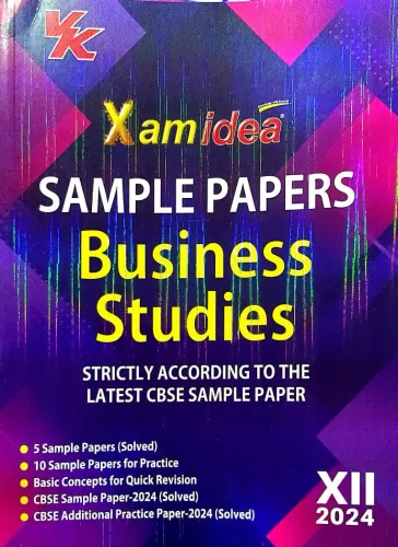 Xam Idea Sample Papers Business Studies-12 (2024)