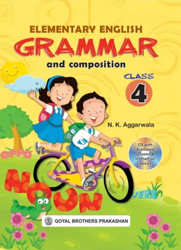 Elementary English Grammar & Composition for Class 4 (With Online Support) 