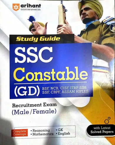 Ssc Constable Gd Study Guide