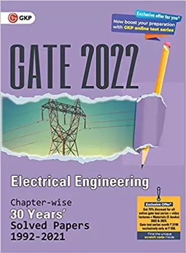 GATE 2022 Electrical Engineering - 30 Years Chapterwise Solved Paper 