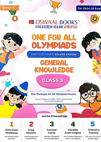 One For All Olympiad General Knowledge Class -3 (2024)