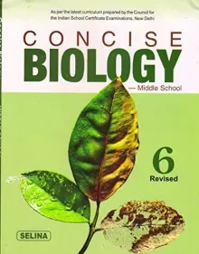 Concise Middle School Biology For Class 6