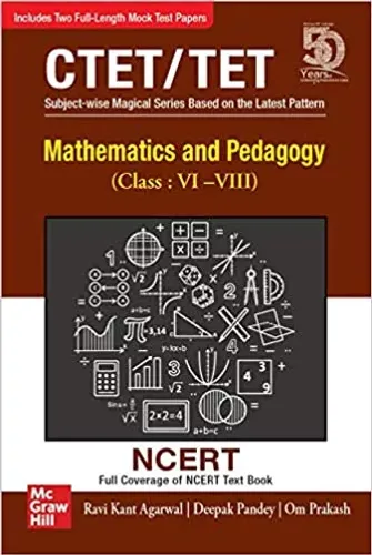 Mathematics and Pedagogy For CTET/TET | For Class : VI-VIII | Full Coverage of NCERT