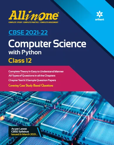 CBSE All In One Computer Science With Python Class 12 for 2022 Exam (Updated edition for Term 1 and 2)