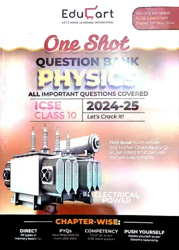 One Shot ICSE Question Bank Physics-10 (2024-25 )