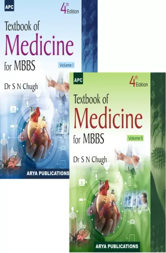 Textbook of Medicine for MBBS (Set of 2 Volumes) (Free Essentials of ECG)