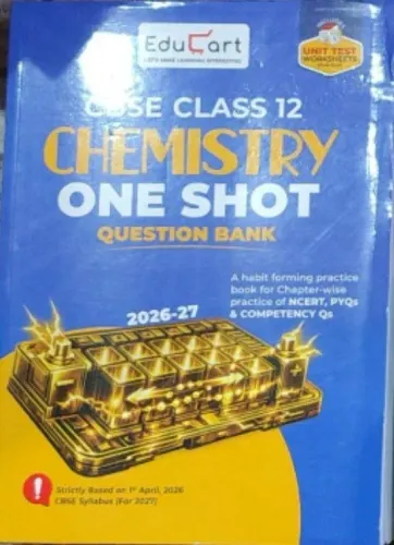 One Shot Cbse Question Bank Chemistry- 12 (2026-27)