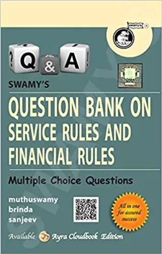 SWAMY'S QUESTION BANK ON SERVICE RULES AND FINANCIAL RULES (MULTIPLE CHOICE QUESTIONS) पेपरबैक 