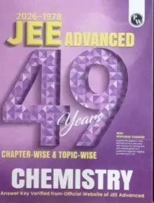 JEE Advanced 49 Years with & T/w Chemistry (2026-1978)