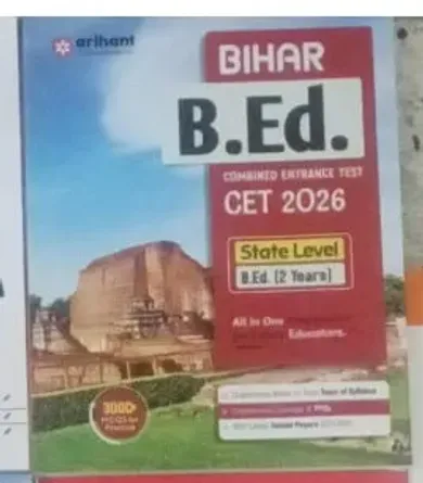 Bihar B.ed (e) Cet B.ed 2026 English