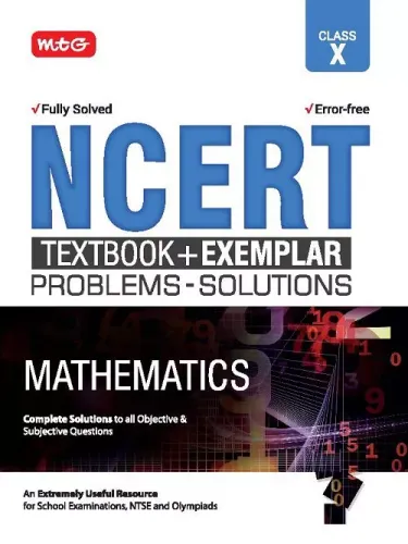 NCERT Text Book + Exemplar Problems Solutions Mathematics Class 10