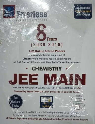 Errorless Chemistry Jee Main 8 Years Solved Papers