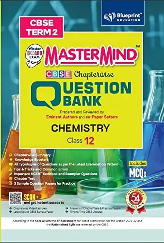 Master Mind CBSE Question Bank –Chemistry Class 12 |Term 2 | For CBSE Board (Includes MCQs)