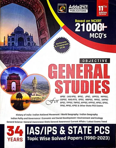 21000+MCQS OBJECTIVE GENERAL STUDIES 34 YEARS