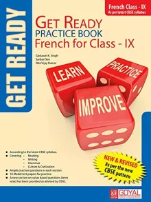 Get Ready Practice Book For Class 9 With Answer Key (As Per New Revised Cbse Syllabus) - French